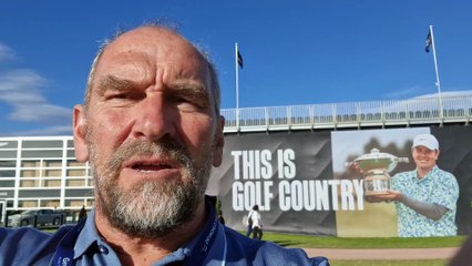 Martin Dempster at Genesis Scottish Open on Wednesday