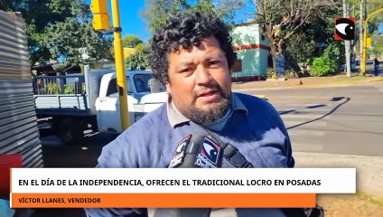 En el Día de la Independencia, ofrecen el tradicional locro en Posadas