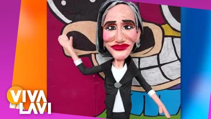 Crean piñata de Florinda Meza
