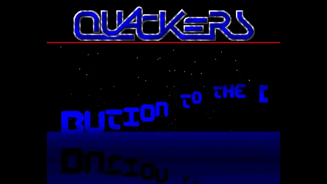 Amiga Intro Blitter Pine by Quackers (1989)
