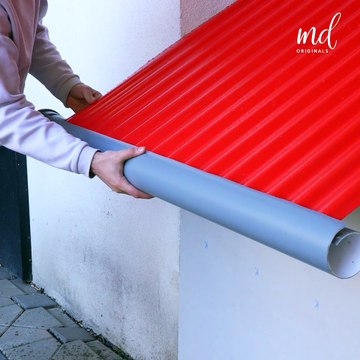 Water-saving method and repairing the damaged roof