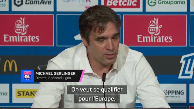Lyon - Gerlinger : “Notre but, ça reste de se qualifier pour l’Europe”