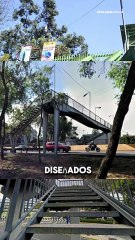 Por que no usan los puentes peatonales en CDMX