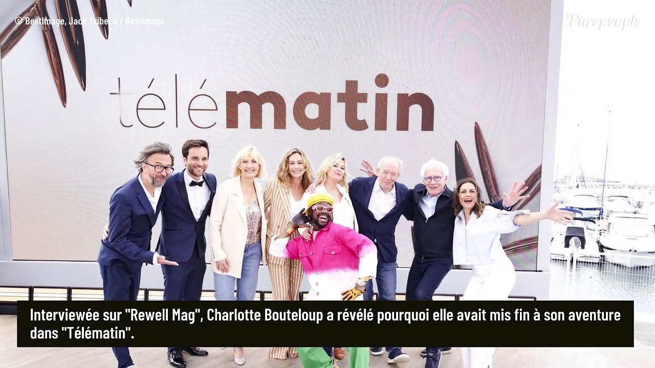 “Il ne fallait plus que je continue...” : Cette célèbre journaliste a mis fin à son aventure dans Télématin