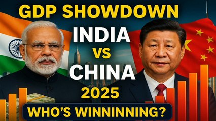India vs China GDP 2025 | Economic Powerhouse Showdown