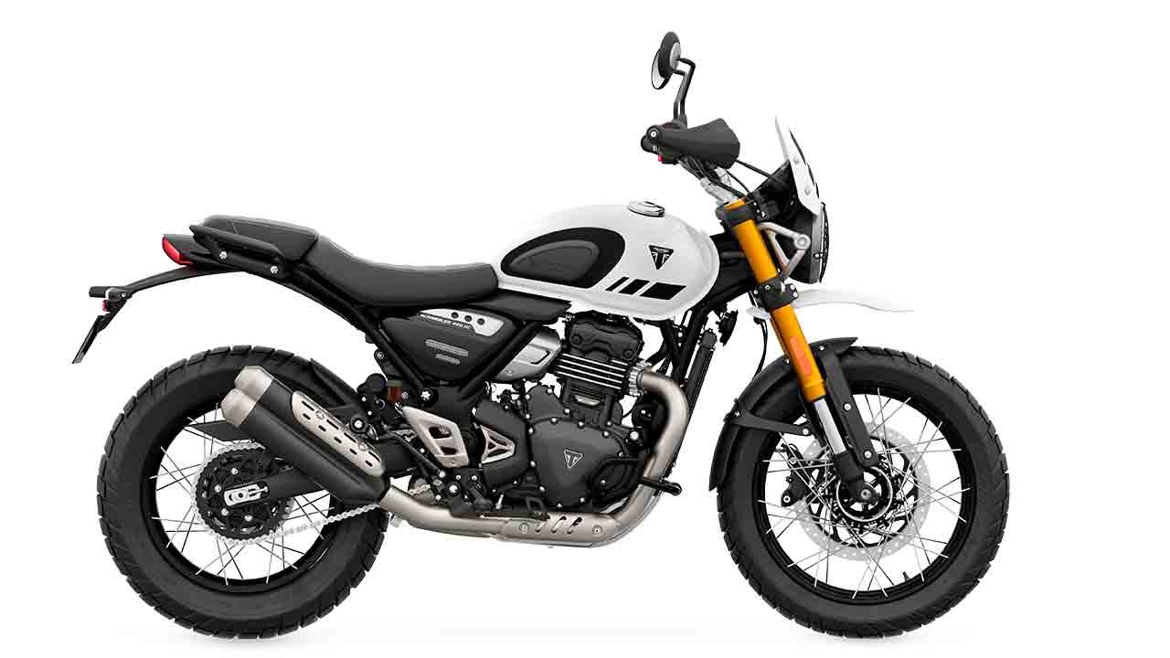 Scrambler 400 XC: 트라이엄프의 새로운 오프로드 스타일과 성능의 조화