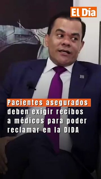 Pacientes asegurados deben exigir recibos a médicos para poder reclamar en la DIDA