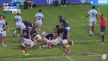 Le résumé de France-Argentine en vidéo - Rugby - Coupe du monde U20