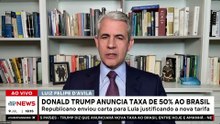 Trump anuncia taxação de 50% ao Brasil; Motta, Beraldo e D’Avila debatem