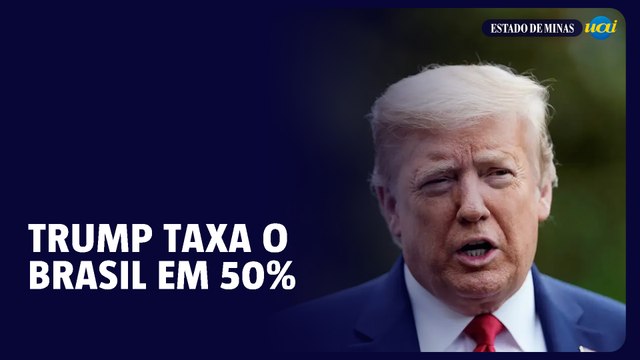 Por Bolsonaro, Trump anuncia taxas de 50% sobre produtos brasileiros