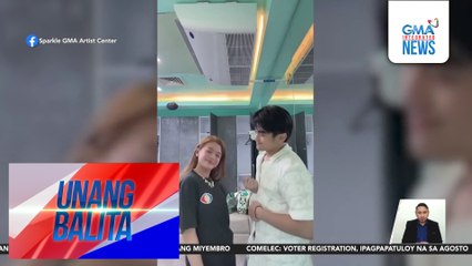 #WilCa, kilig ang hatid sa kanilang dance challenge; Will Ashley, may 3M followers na sa TikTok | Unang Balita