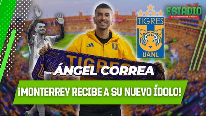 ¡LOCURA en Monterrey! Ángel Correa ya es Tigre y desata la fiesta en el aeropuerto 🐯🔥