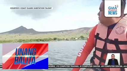 PCG, nagpatrolya sa Taal Lake kung saan gagawin ang search and retrieval operations para sa mga labi ng missing sabungeros | Unang Balita