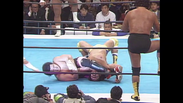 Tatsumi Fujinami, Riki Choshu, Osamu Kido, Hiroshi Hase & Takayuki Iizuka vs. Genichiro Tenryu, Ashura Hara, Keiji Ishikawa, Hiromichi Fuyuki & Koki Kitahara (2/16/1993)