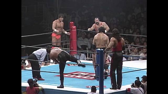 Keiji Muto, Rick Steiner & Scott Steiner vs. Masahiro Chono, Kevin Nash & Scott Hall (5/3/1997)