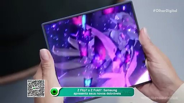 Z Flip7 e Z Fold7: Samsung apresenta seus novos dobráveis