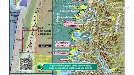 Aquecimento global pode desencadear onda de erupções vulcânicas, diz estudo