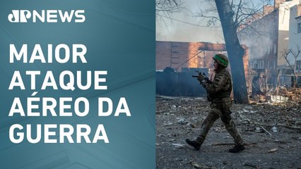 Rússia ataca Ucrânia com 741 drones e 13 mísseis