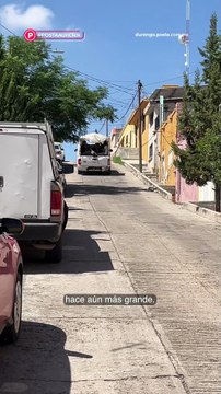 La calle del barrio antiguo de Durango que compite entre las más empinadas de la ciudad