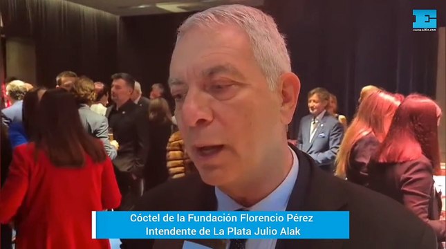 Julio Alak | Cóctel de la Fundación Florencio Pérez en La Plata