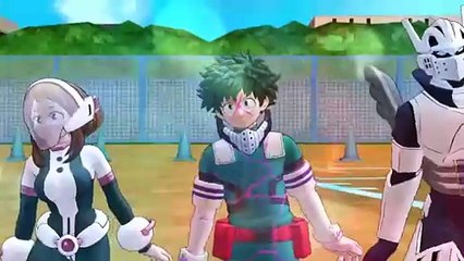 Deku, Uraraka e Iida heroes tonight mmd