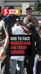 Cyberjaya student murder: Two suspects brought to court to face charges