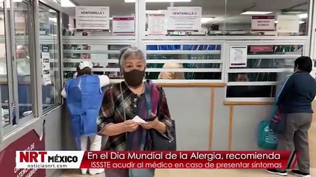 En el Día Mundial de la Alergia, recomienda ISSSTE acudir al médico en caso de presentar síntomas