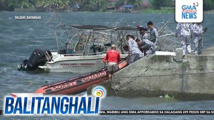 Search and retrieval operations sa Taal Lake para sa mga labi ng mga nawawalang sabungero, nakatakdang simulan ngayong araw | Balitanghali