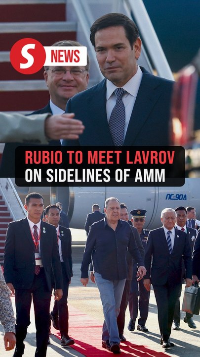 Rubio and Lavrov arrive in KL for Asean Foreign Ministers meeting
