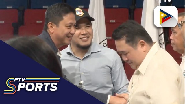 ABAP Secretary-General Marcus Manalo, suportado si newly appointed PSC Chairman Patrick “Pato” Gregorio