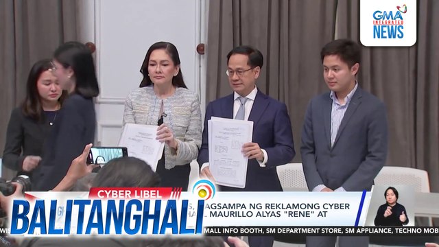 Sen. Risa Hontiveros, nagsampa ng reklamong cyber libel laban kay Michael Maurillo Alyas Rene at 6 na iba pa | Balitanghalihali