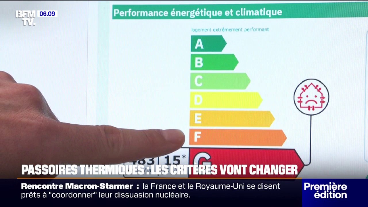 850.000 logements vont sortir de la catégorie "passoires énergétiques" en raison d'un changement du calcul du DPE