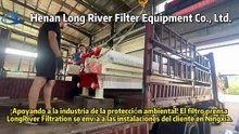 ¡Apoyando a la industria de la protección ambiental! El filtro prensa LongRiver Filtration se envía a las instalaciones del cliente en Ningxia.