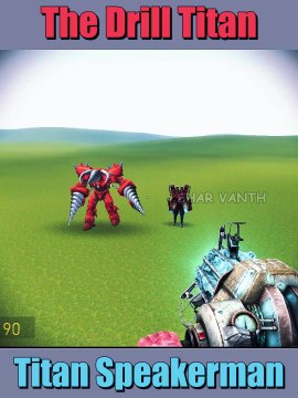 Upgraded Titan Speakerman vs Upgraded Drill Titan | Garry's Mod Epic Battle! #shorts