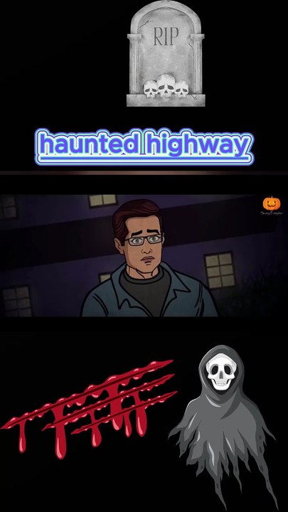 || haunted highway||#viral horror cartoon milions of views a3viral cartoon horror a3horror a3ghost on road #horror cartoon bloody road must watch
