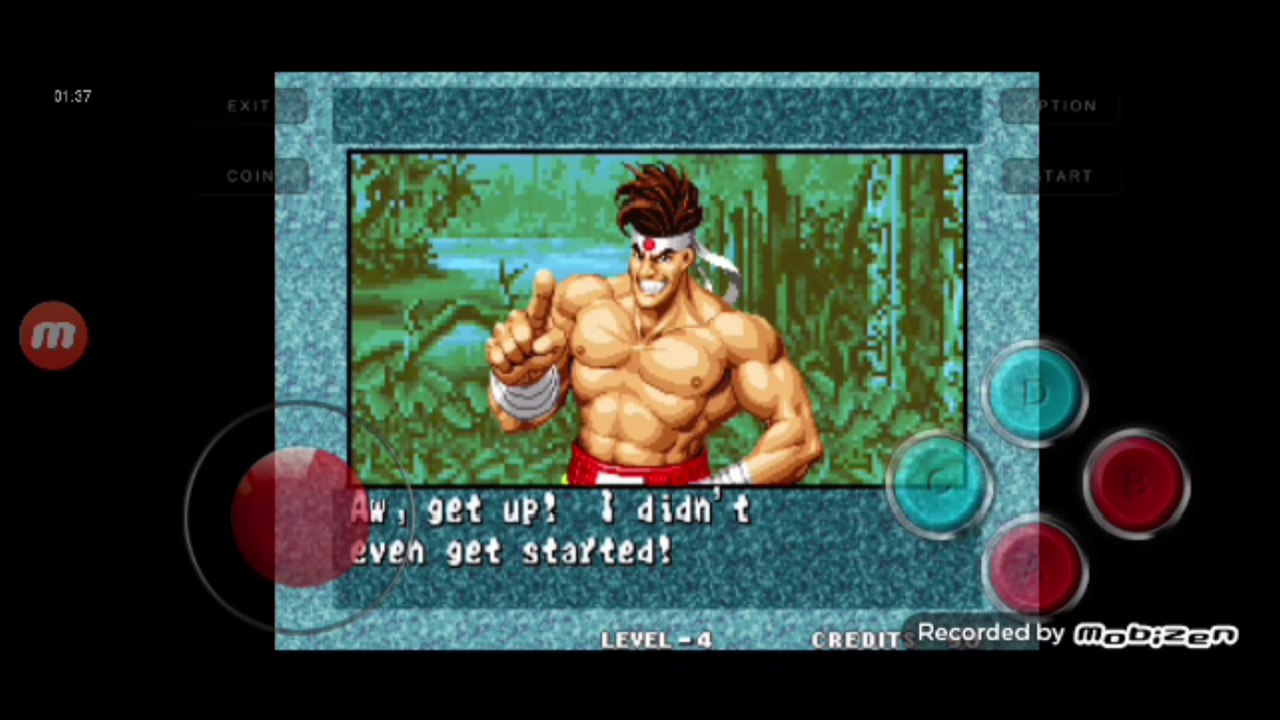 Fatal Fury 3 Geese Howard vs Joe Higashi Geese Howard é derrotado por Joe Higashi