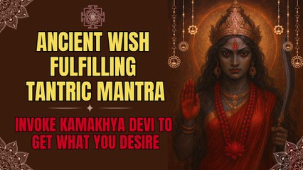 Unlock All Desires | Powerful Kamakhya Devi Mantra for Wish Fulfillment & Divine Blessings