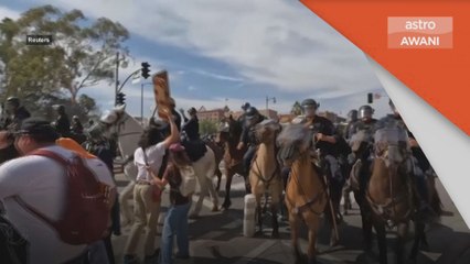 Mahkamah sekat sementara tindakan keras Trump