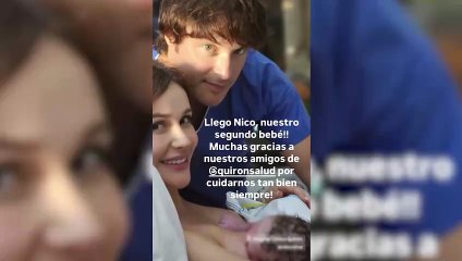 Jordi Cruz y Rebecca Lima dan la bienvenida a su segundo hijo, Nico