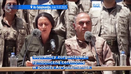Pierwsza grupa bojowników Partii Pracujących Kurdystanu złożyła broń