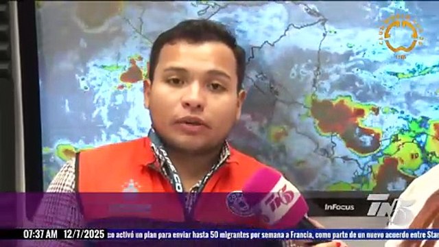 Lluvias débiles a moderadas para este sábado en Honduras por paso de onda tropical