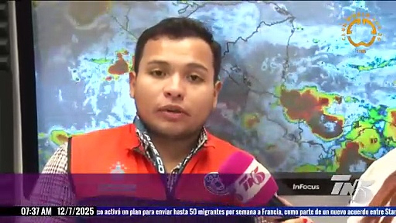 Lluvias débiles a moderadas para este sábado en Honduras por paso de onda tropical