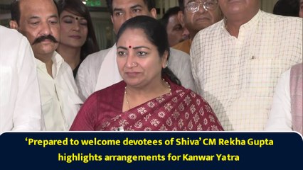 ‘Prepared to welcome devotees of Shiva’ CM Rekha Gupta highlights arrangements for Kanwar Yatra