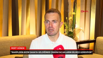 Mert Günok: Düştüğümüz yerden çıkmayı bilmemiz gerekiyor