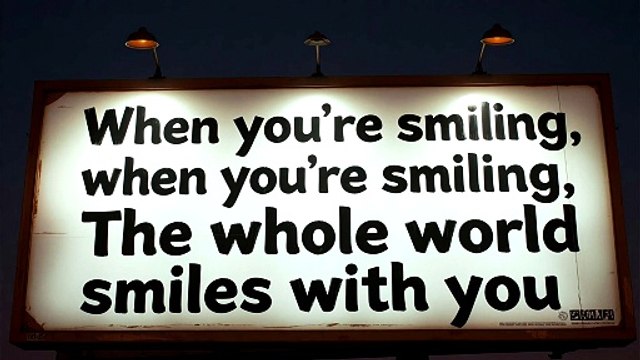 When Youre Smiling