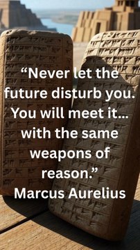 never let the future disturb you ... I motivation I marcus aurelius