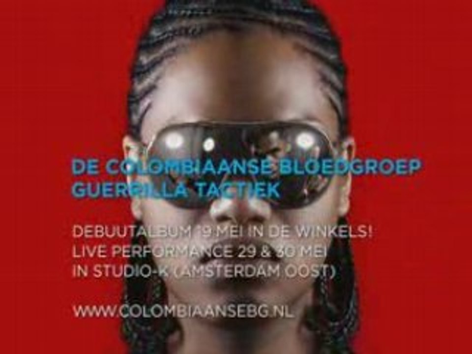 DE COLOMBIAANSE BLOEDGROEP @ STUDIO-K
