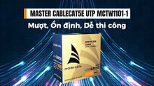 MASTER CABLECAT5E UTP MCTW1101-1– Mượt, Ổn định, Dễ thi công