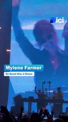 Mylene Farmer dans les arènes de Nîmes