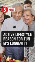 Tun M Celebrates 100th Birthday, Credits Active Lifestyle for Longevity 🎉